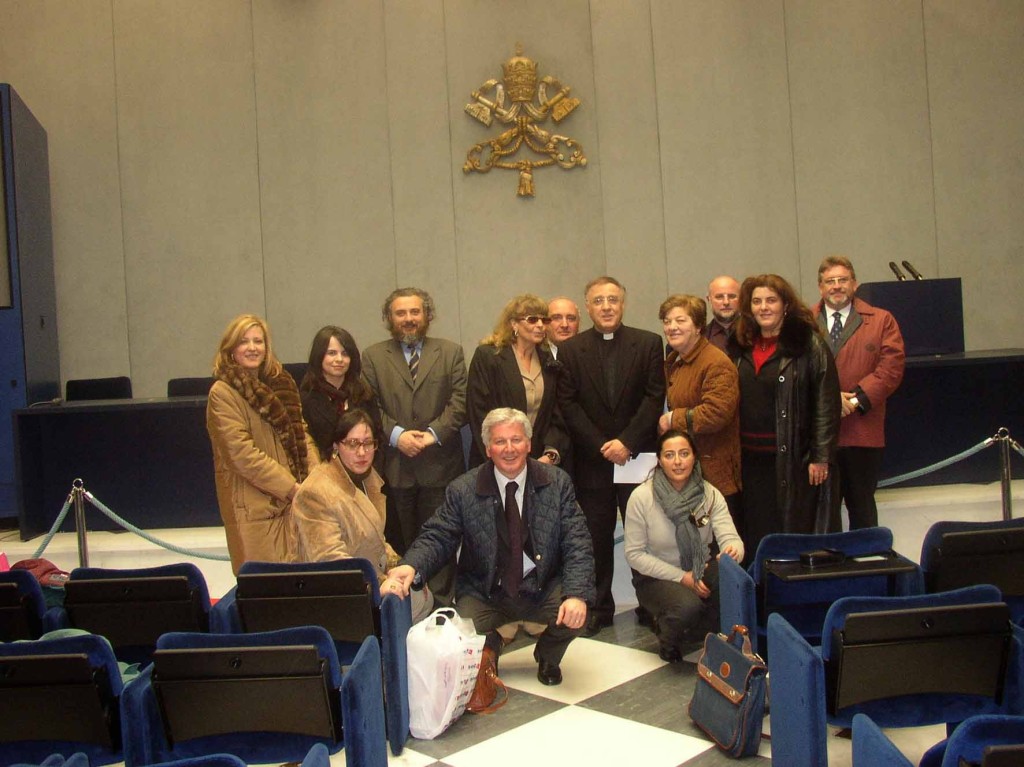 11 aprile 2003, alla Sala Stampa Vaticana