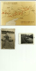 Verso Stalino Foto sx ponte di bache sul Dnieper genio pontieri carri italiani Foto di proprietà G.Dèlmati - Copia
