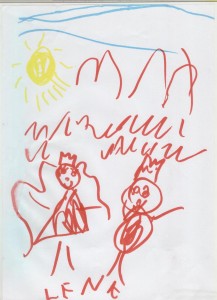 Maman et papa - conception Lena