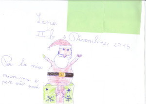 ed è Natale - disegno di Lena