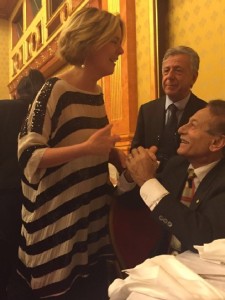 - Il MinistroBeatrice Lorenzin e il Presidente SIDME Italo Richichi - Milano 4 Aprile 2016